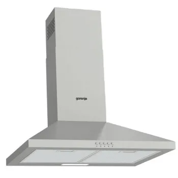 Gorenje WHC629E4X beépíthető kürtős konyhai elszívó, 60x45x16.6 cm, szürke szín 