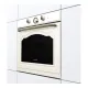 Gorenje BOS67372CLI beépíthető bézs rusztikus sütő ExtraSteam gőzfunkcióval, 59.5x56.4x59.5 cm,bézs szín 
