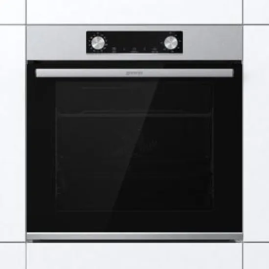 Gorenje BOS6737E13X beépíthető INOX sütő ExtraSteam gőzfunkcióval, "CLICK SYSTEM" áthelyezhető sütősín, 59.5x56.4x59.5 cm