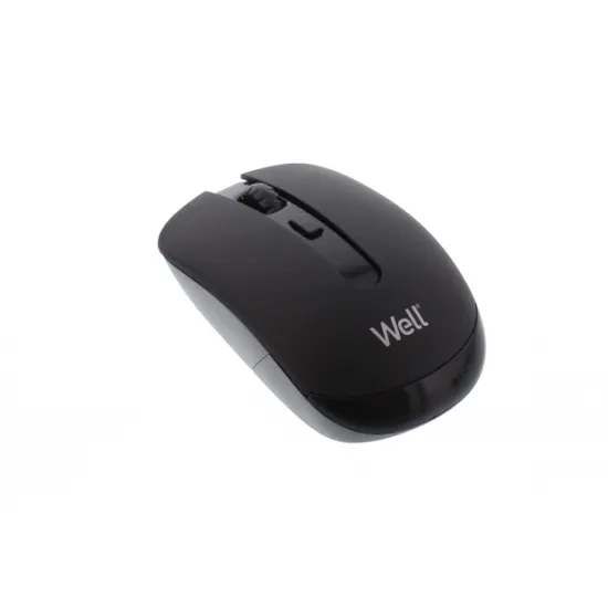 Well MOUSE-WLESS-MW101BK-WL, Vezeték nélküli Optikai egér