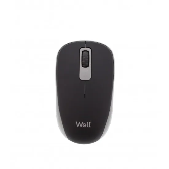 Well MOUSE-WLESS-MW102GY-WL, Vezeték nélküli Optikai egér