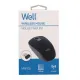 Well MOUSE-WLESS-MW102GY-WL, Vezeték nélküli Optikai egér
