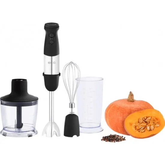 ECG RM750 botmixer szett 750W mixer habverő, aprító 500 ml-es edény