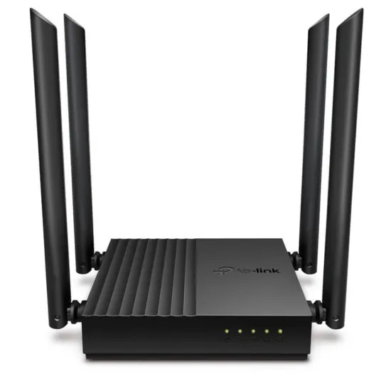 TP-Link Archer C64 AC1200 Router fekete
