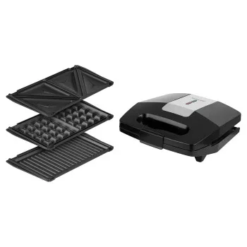 Sencor SSM 9410SS szendvicssütő grillező és gofrisütő 3in1