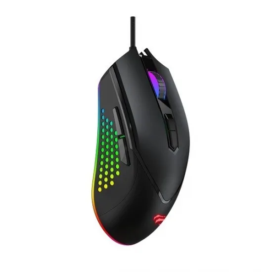 Havit Gamenote MS814 RGB gamer egér 1000-7000 DPI