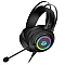 Dareu EH416S RGB gamer fejhallgató, fekete