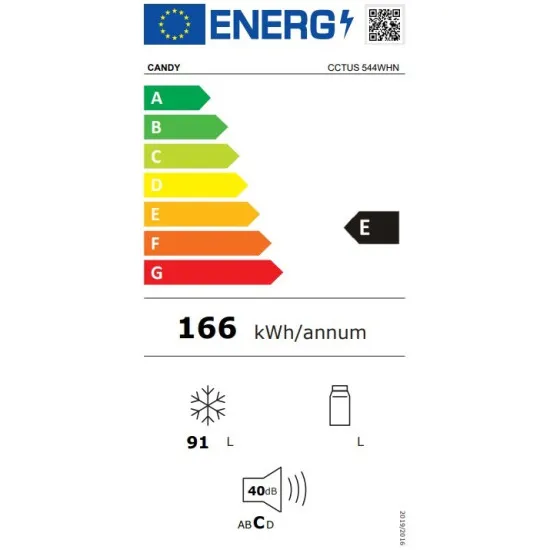 Candy CCTUS544WHN 4 rekeszes fagyasztószekrény