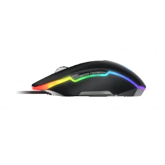 Dareu EM925 Pro vezeték nélküli gamer egér RGB,600-12000 DPI, fekete