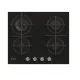 Candy CVG6BR4WPB fekete beépíthető gázfőzőlap