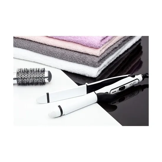 Adler AD2104 2:1 sütővas és hajsimító 32mm átmérőjű kerámia bevonatú sütővas