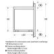 Gorenje BM201AG1X beépíthető mikrosütő, 800W, 20L, 59.5x32.5x38.8 cm, inox