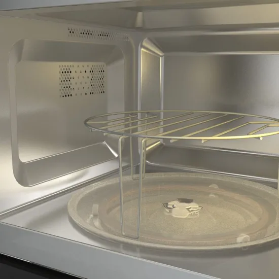Gorenje BM201AG1X beépíthető mikrosütő, 800W, 20L, 59.5x32.5x38.8 cm, inox
