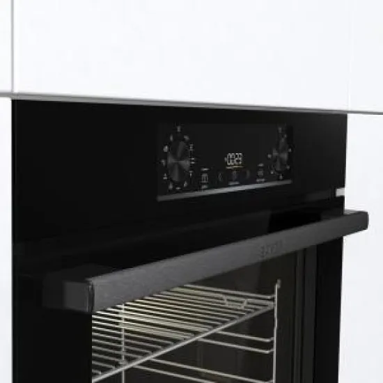 Gorenje BO6735E05B beépíthető fekete sütő, 59.5x56.4x59.5 cm