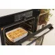 Gorenje BOS6747A01BG beépíthető fekete sütő ExtraSteam gőzfunkció 2 sütősín, 59.5x56.4x59.5 cm