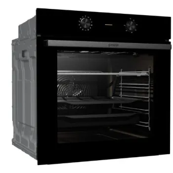 Gorenje BO6717E03BG beépíthető fekete sütő, 77L, 59.5x56.4x59.5 cm