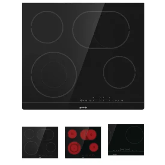 Gorenje CT43SC beépíthető kerámia főzőlap bővíthető ovális zónával