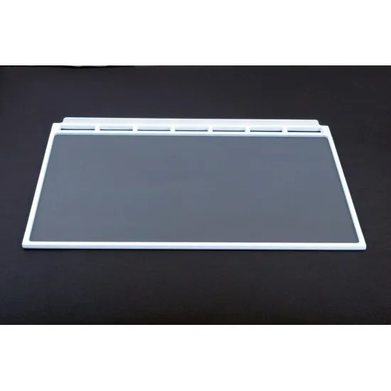 Bosch Neff Siemens hűtőszekrénybe közép/felső üvegpolc 47X30cm