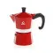 Forever 120218 piros kotyogós kávéfőző 3 személyes