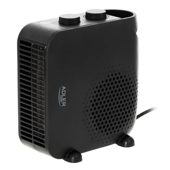 Adler AD7725 Black ventilátoros hősugárzó 1000/2000W