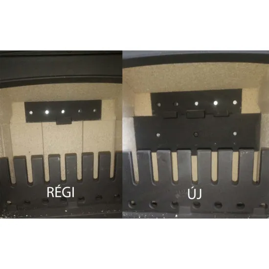 Wamsler Kamino 6 Nosztalgia ABLAKOS 6kW kályha öntvény ajtók és fedlappal
