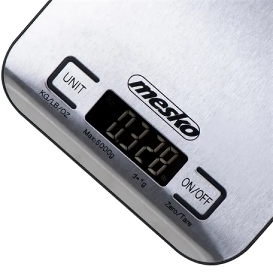 Mesko MS3169B inox digitális konyhamérleg