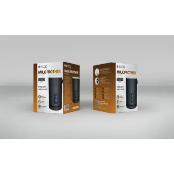 ECG NM119 Black tejhabosító rozsdamentes kivitel, matt fekete színben