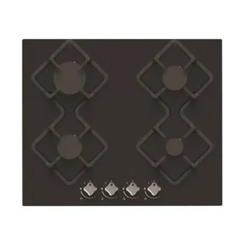 Novacook KA007 beépíthető gázfőzőlap fekete