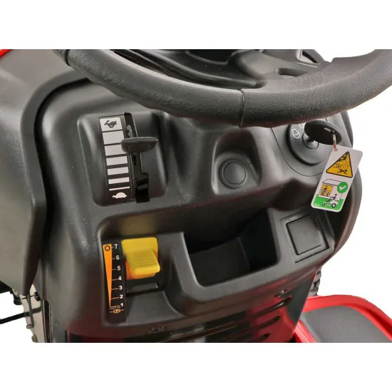 Troy-Bilt Pony 92T-S oldalkidobós mulcsozós fűnyíró traktor 92 cm, 7.5 kW