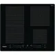 Whirlpool WFS7560NE beépíthető indukciós kerámia főzőlap, 59x51x5.4 cm, fekete szín