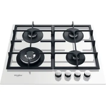Whirlpool GOFL 629/WH beépíthető gázfőzőlap, 59x51x4.9 cm, fehér szín 