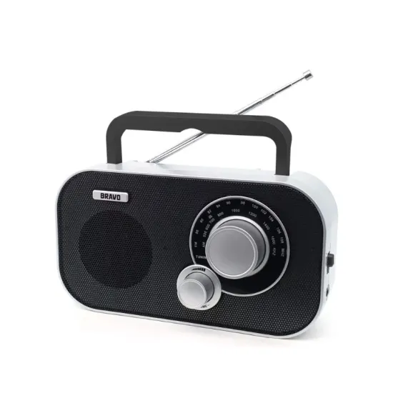 Bravo B-5184BK rádió ezüst-fekete, hálózati/elemes működés 