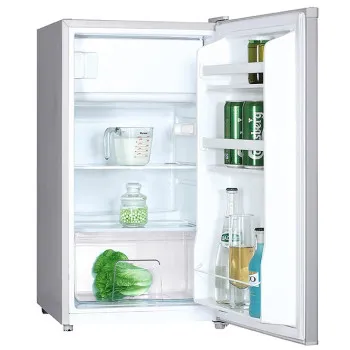 MPM MPM-112-CJ-32S/AA silver hűtőszekrény fagyasztóval, 70/11L, 48x50x84 cm 