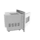 Gorenje BM235G1SYW fehér beépíthető grilles mikrohullámú sütő, 59.5x35.1x39 cm 