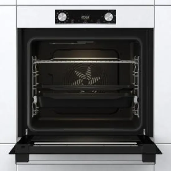Gorenje BOS6737E06WG beépíthető fehér sütő ExtraSteam gőzfunkcióval, 77L, 59.5x56.4x59.5 cm, fehér szín