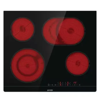 Gorenje CT43SC beépíthető kerámia főzőlap bővíthető ovális zónával