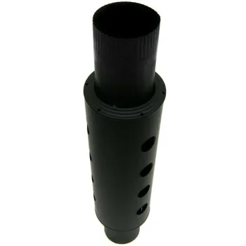 Hődob 120 fekete 0,5mm 120mm, 12 lyuk