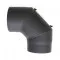 Füstcső könyök 150mm/90°, 1,5mm vastag, tisztítónyílással