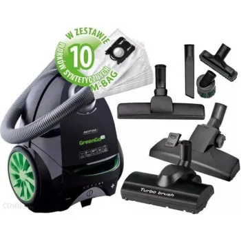 MPM MOD28 porzsákos porszívó 10db porzsákkal, turbo, parketta kefe csendes működés MOD-28