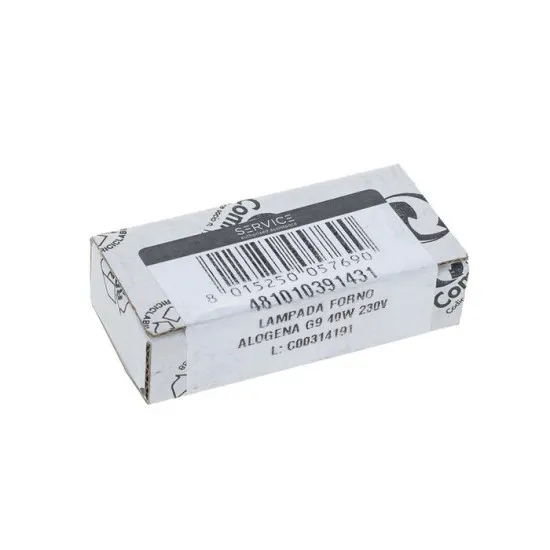 Whirlpool sütő izzó G9, 230V, 40W