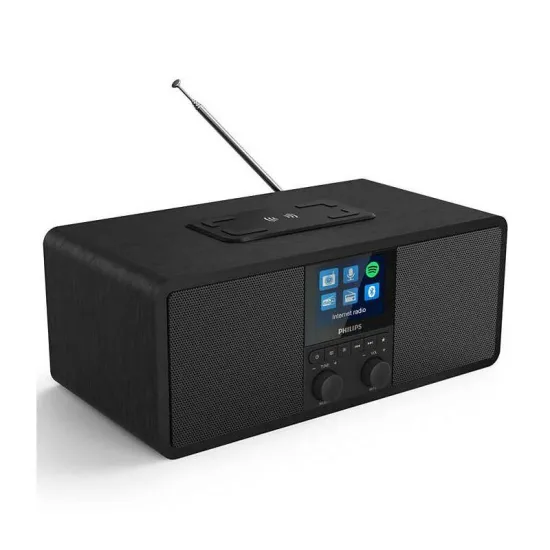 Philips TAR8805/10 rádió, DAB+ ,FM, Spotify connect Bluetooth® és vezeték nélküli telefontöltő