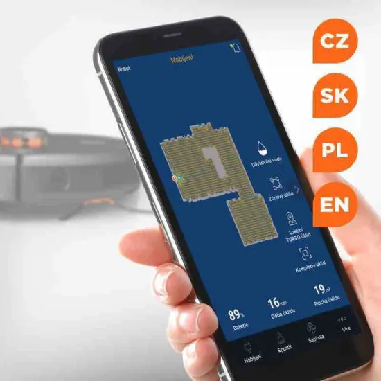 Concept VR3120 Robotporszívó, 2in1 RoboCross Laser