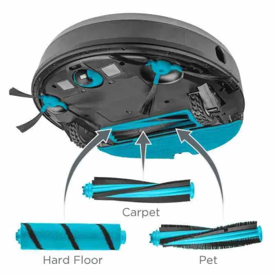 Concept VR3120 Robotporszívó, 2in1 RoboCross Laser