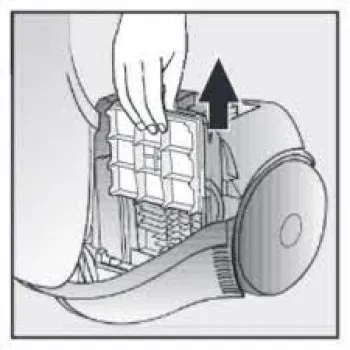 Bosch VZ02MSF eredeti motorvédő szűrő VSZ4G, VSQ8