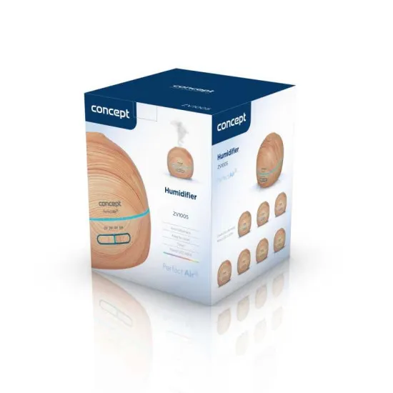 Concept ZV1005 párásító és aroma diffúzor 10W, 0,3 L, világosbarna