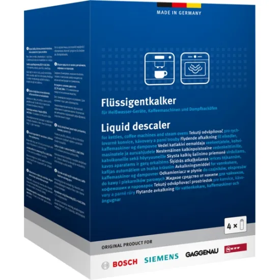 Bosch 4X250ml vízkőmentesítő kávéfőző, vízforraló, gőzsütőkhöz