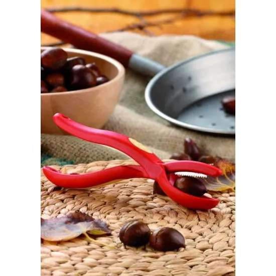 Snips 020493 gesztenye vágó olló, piros