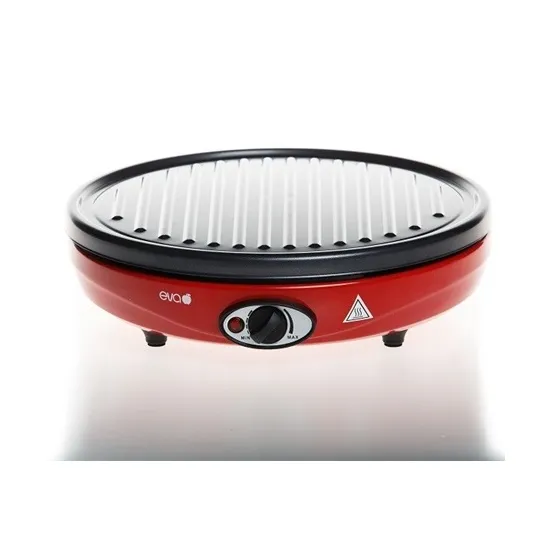 Eva 022767 palacsinta és grillsütő piros fekete