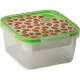 Snips 033101 ételhordó doboz, műanyag, 1,4 liter, epres mintával, BPA mentes