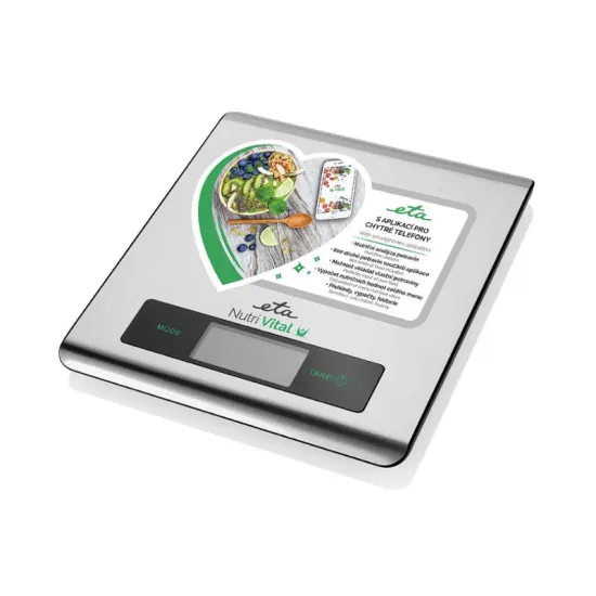 Eta 079090000 táplálkozási dietetikus konyhai mérleg Smart aplikációval